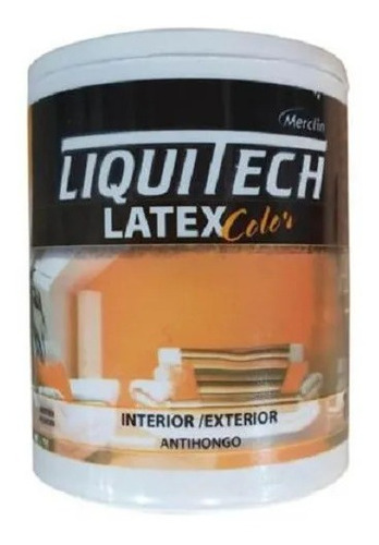 Latex Liquitech Interior Exterior Antihongo 1 Litro 