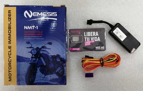 Gps Némesis Connect Nmt-1 Para Moto 