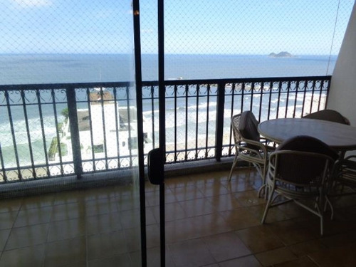 Imagem 3 de 16 de Guarujá Pitangueiras - Pé Na Areia - Linda Vista Mar - Lazer E 02 Vagas De Garagem - Ap2271 - 34708975