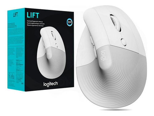 Mouse Logitech Lift Vertical Wireless/bt White (910-006469)