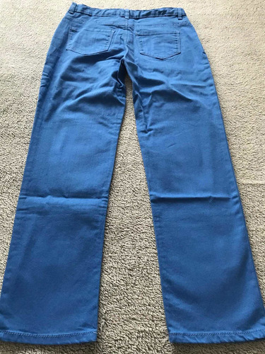 Pantalon Osh Kosh Azul Francia Talle 12 Nena. Nuevo!