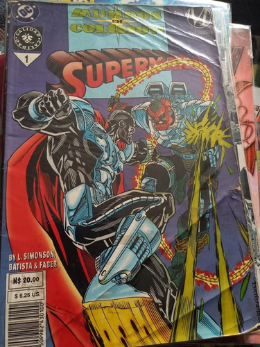 Libro Comic De Superman # 1  Mundos En Colision 