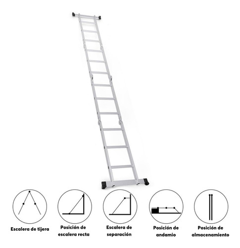 Escalera Multifuncional 3x4 Ad-947 Adir