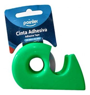 Cinta Adhesiva Con Dispensador 18mmx25mt Pointer