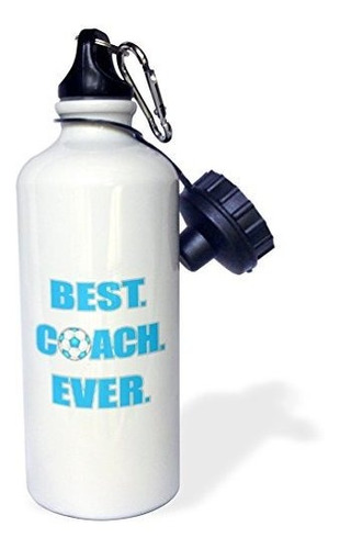 3drose Best Coach Botella De Agua Para Deportes Ever-blue Y 