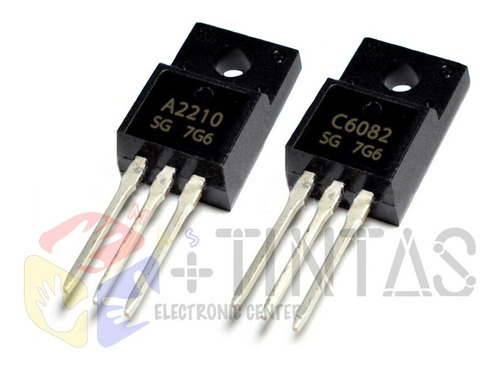 2 Transistor A2210 Y C6082 Para Tarjetas Lógicas Epson