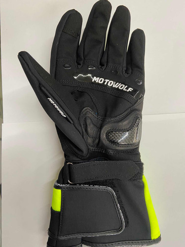Guantes Moto Wolf Am Fluo Inv