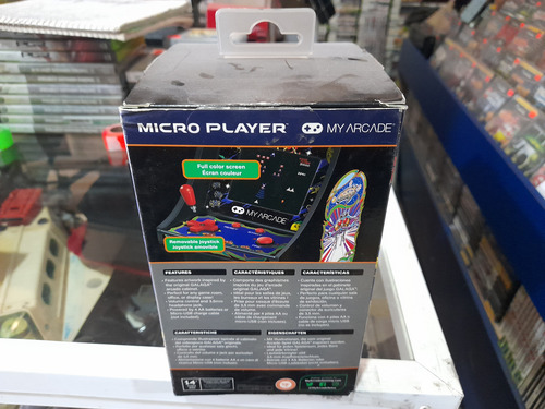 Mini Consola My Arcade Galaga Micro Player (Usado)