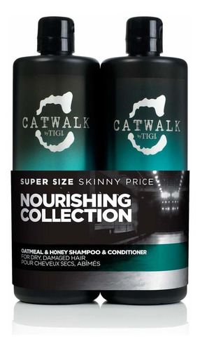  Tigi Catwalk Kit Oatmeal Honey Shampoo + Condicionador 750ml