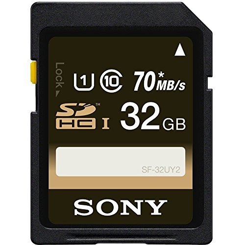 Sony 32gb Class 10 Uhs-1 Sdhc Hasta 70mb / S Tarjeta De Memo