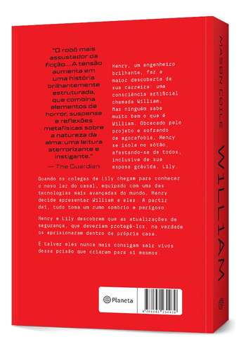 William: Do Mesmo Autor De O Demonologista, De Coile Mason., Vol. 1. Editorial Planeta Minotauro, Capa Mole, Edição 1a Em Português, 2025