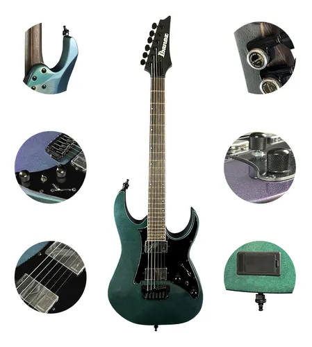 Guitarra Ibanez Rg631alf Axion Label Blue Chameleon Bcm Guitarra Ibanez Rg631alf Axion Label Blue Chameleon Bcm