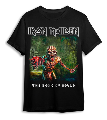 Polera Iron Maiden - The Book Of Souls - Holy Shirt