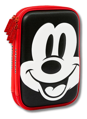 Estuche Para Lápices Eva Doble Cierre Mickey - Mooving