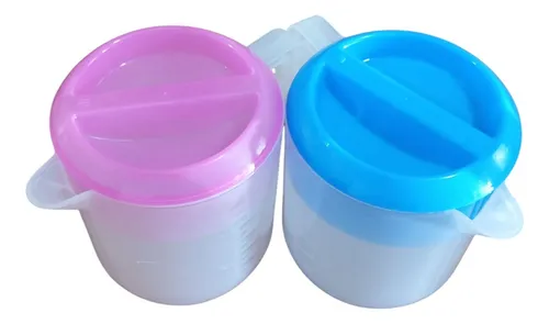 comprar Jarra Plastica Medidora 1.00 Litros, Pack De 2 Jarras