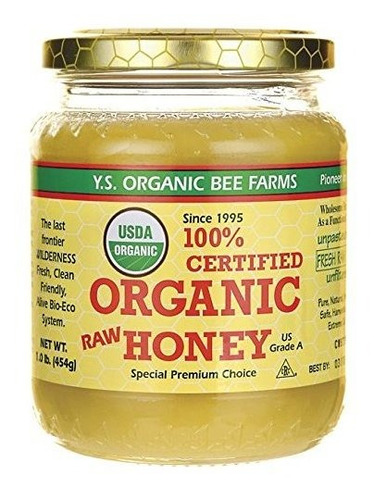 Y.s. Eco Bee Farms 100% Certificada Miel Organica