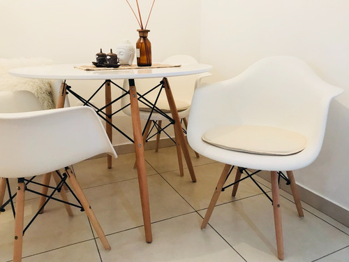 Almohadón Sillon Eames Lienzo Linea Nordica 3cm Espuma