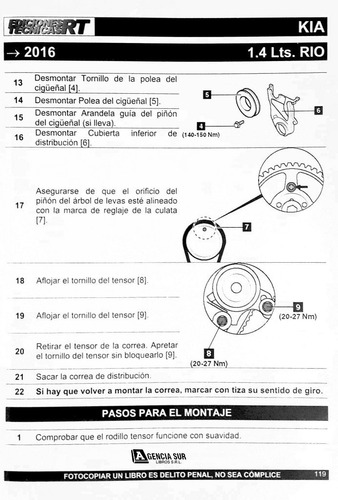 Distribución Y Puesta A Punto 5 Motores De Automóviles