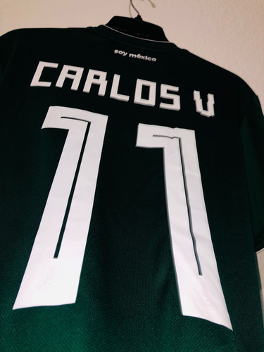 Jersey México Talla M 11 Carlos Vela Rusia 2018