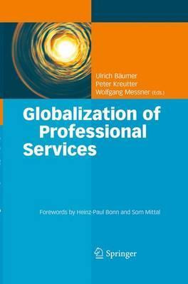 Libro Globalization Of Professional Services - Ulrich Bau...