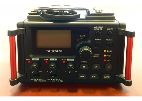 Tascam Dr-60dmkii Grabadora De Audio Portatil De 4 Canales