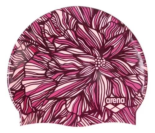 Gorra De Entrenamiento Arena Print 2 Color Pink Diseño De La Tela Estampado Talla Uni