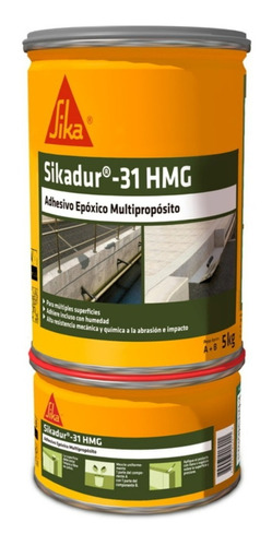 Sikadur 31 Hmg Adhesivo Epóxico Estructural 5 Kg