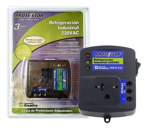 Protector De Voltaje Enchufe Cable 220v