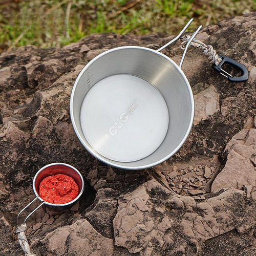 Tazones De Campamento 2x Para Acampar Camping Bowls Fáciles