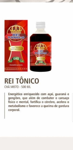 4 Fortificante Rei Tônico 500 Ml