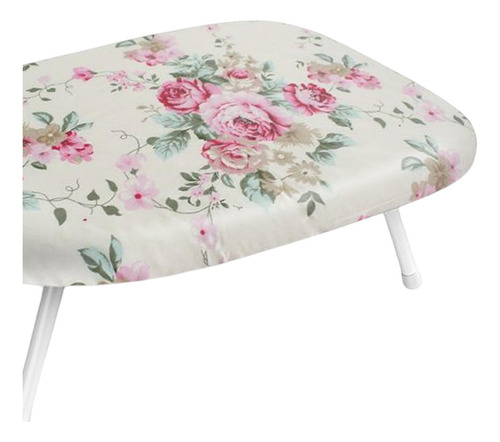 Tábua De Passar Roupa De Mesa Multiuso Acessórios De Rosa