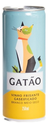 Gatão Vinho Branco Lata 250ml