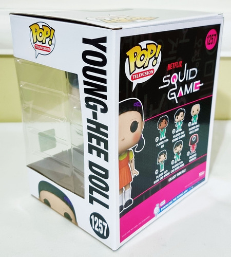 Funko Pop! Squid Game Round 6 Young-hee Doll #1257 Sdcc 2022