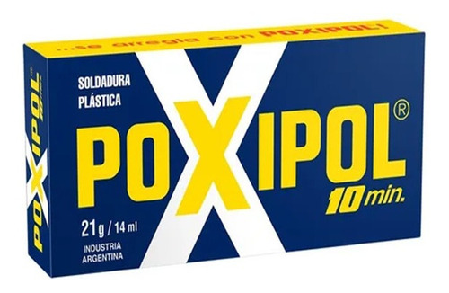 Poxipol Soldadura Plastica En 10 Minutos 21g/14ml