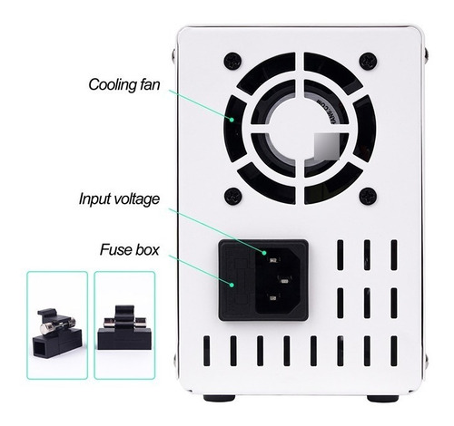 Imagen 4 de 12 de Fuente De Poder Voltaje Regulada Para Electronica 30v 10amp
