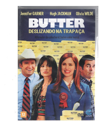 Dvd Butter Deslizando Na Trapaca* Jennifer Garner Orig