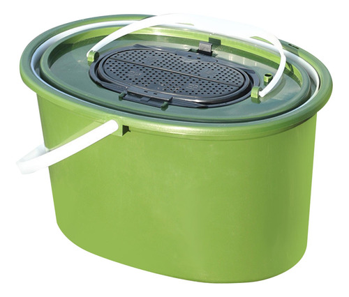 Cubo De Pesca Recipiente De Barril De Cubo De Ovalado 10l
