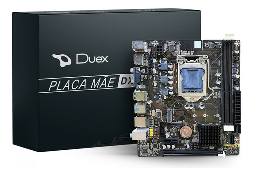 Placa Mãe Duex Dx B75zg M2 Intel Lga 1155 Matx Ddr3