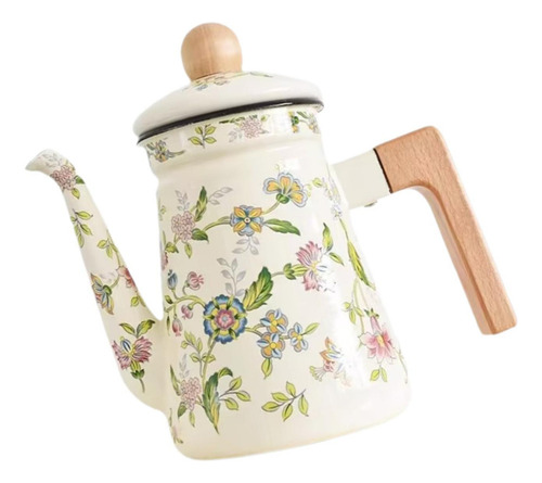Qj1 Tetera Cocina Tetera Esmaltada Tetera Esmalte Diseño