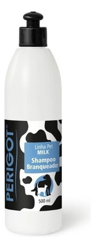Shampoo Milk Branqueador 500ml Perigot Banho Cães E Gatos