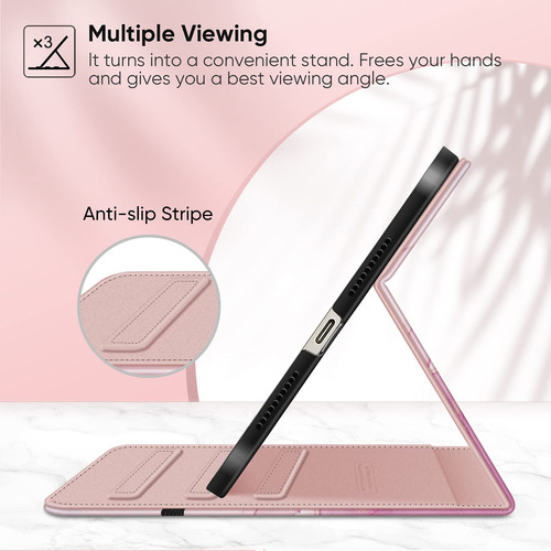 Capa Fintie Folio Para iPad Mini 6 2021 8,3 Com Suporte E B