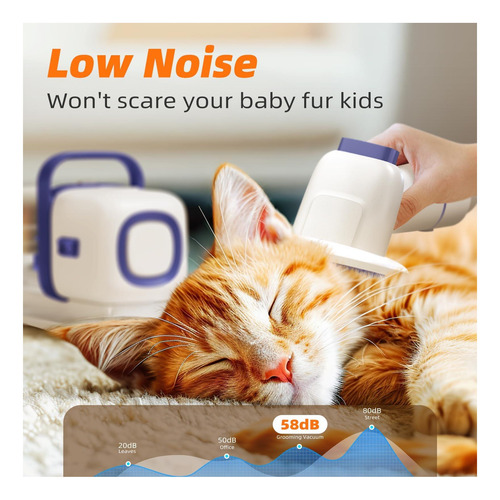Kit De Higiene Buenkee Dog Com Aspirador Para Cortar