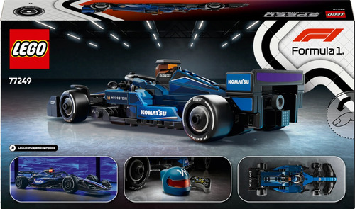 Lego® Speed Champions Auto De Carreras Williams Racing Fw46 F1® 77249; Kit De Vehículo Armable