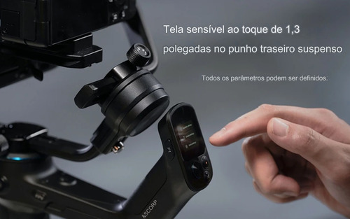 Estabilizador Gimbal Scorp Para Câmera 3 Axis + Acessórios