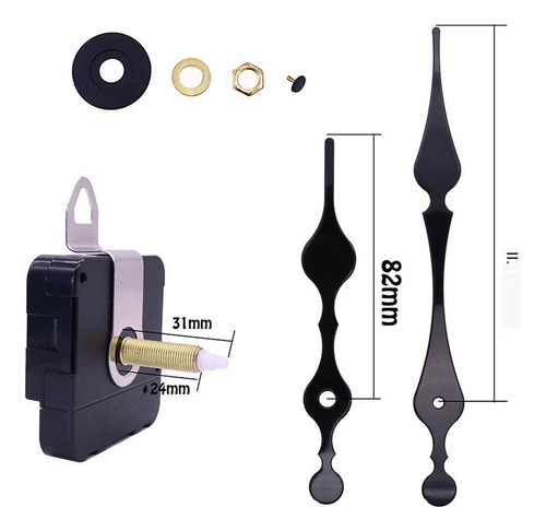 3 Reloj De Pared Mecanismo De Movimiento De Conjunto De