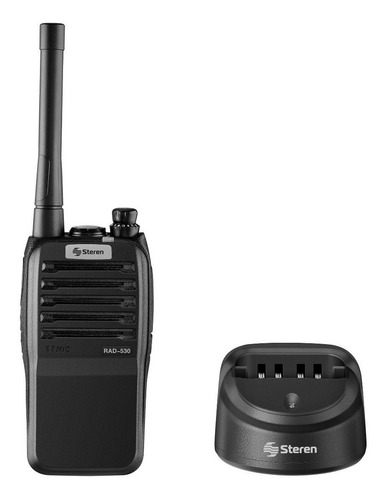 Rad-530 Radio Intercomunicador Profesional Alcance De 7 Km Negro