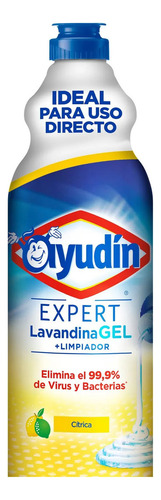 Lavandina en gel Ayudín limón 480 mL