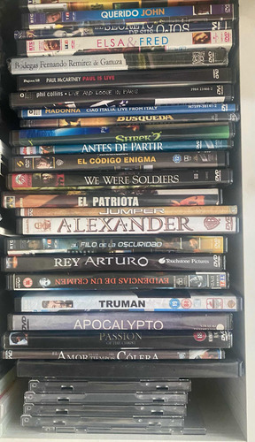 Lote De 62 Películas Dvd