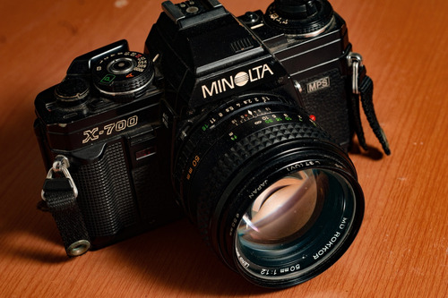 Minolta X-700 + 50mm 1.2