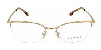 Montura - Versace Eyeglasses Ve1261b Ve-1261-b 1412 Rose Gol
